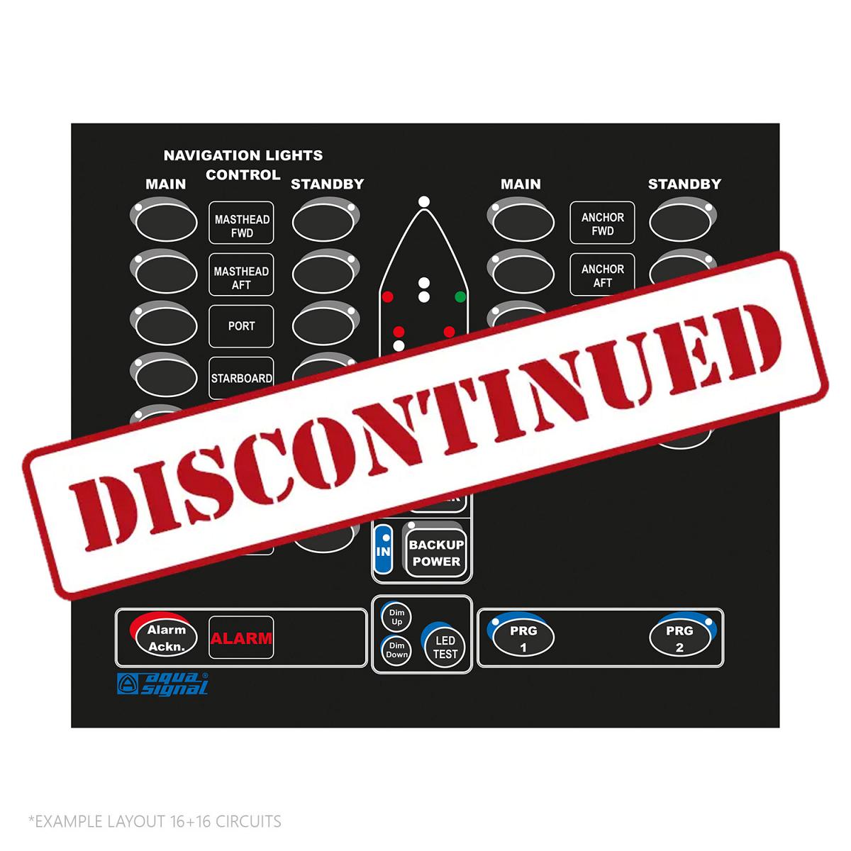 Tranen Winkelier rijst Navigation light control panel 16+16 circuits | TTTBV