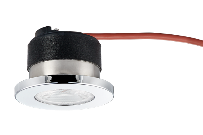 Glamox led downlight dl42 for ship interior