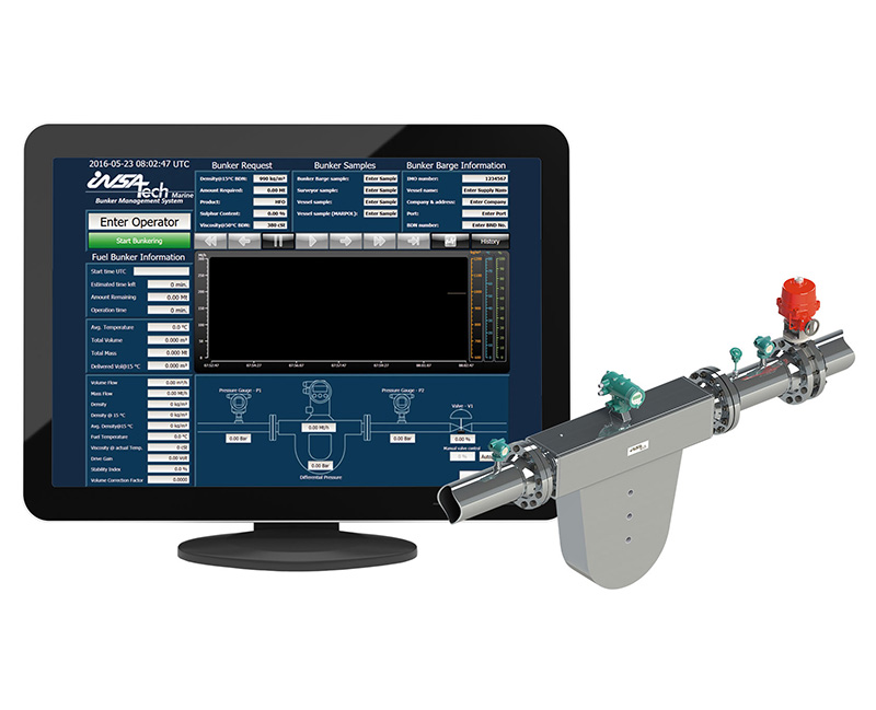 bunker management systeem van Insatech