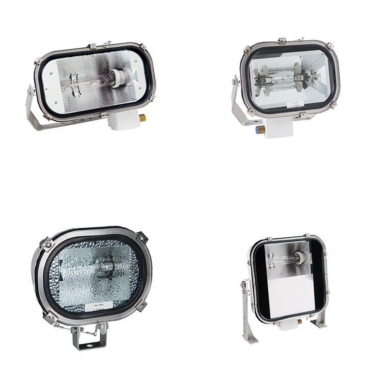 1076 halogeen floodlights van Glamox