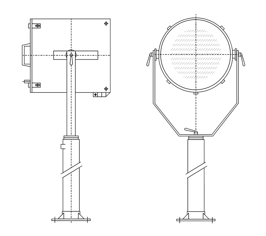 Seematz DH type zoeklicht