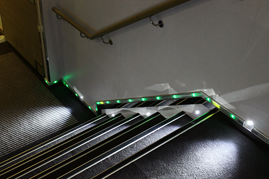 Glamox technische verlichting op schip