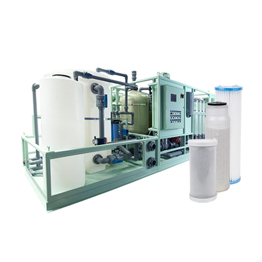 Atlantic sea watermaker filters