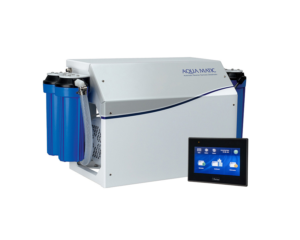 Aqua Matic watermaker van sea recovery
