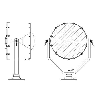 Seematz suez type zoeklicht