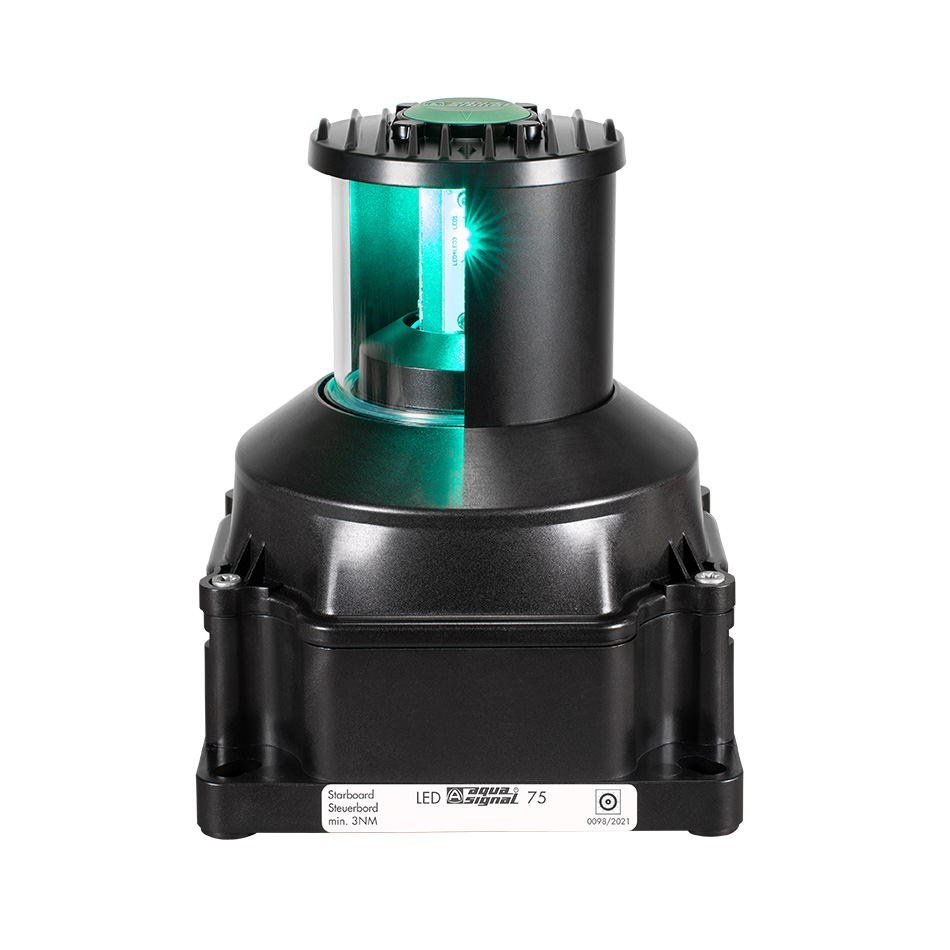 Aqua Signal LED navigatielantaarn groen 3675103000