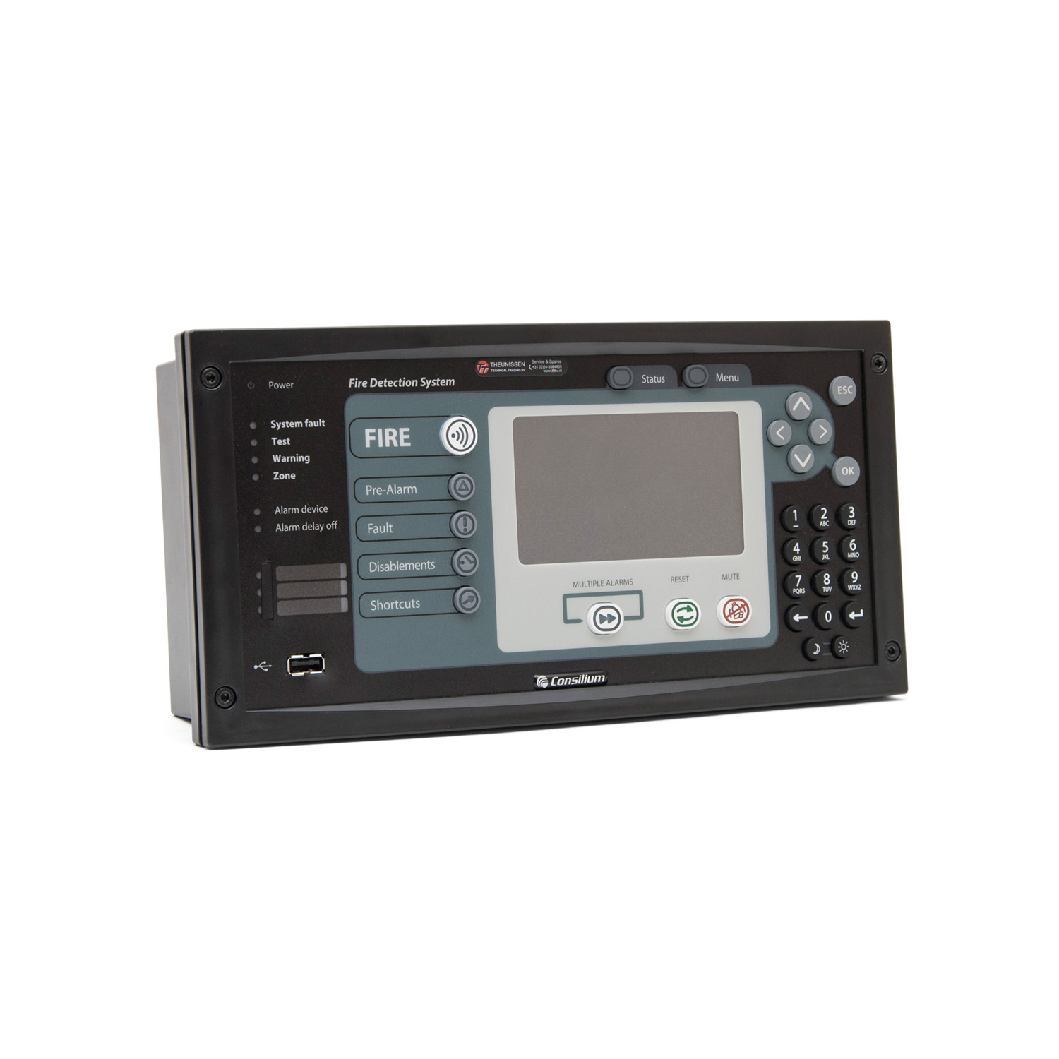 5100195-20A Control panel for Consilium CCP system