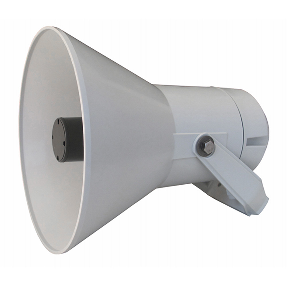 HP2020 Horn loudspeaker, Polyamide 20W 20 Ohm IP67 SS bracket