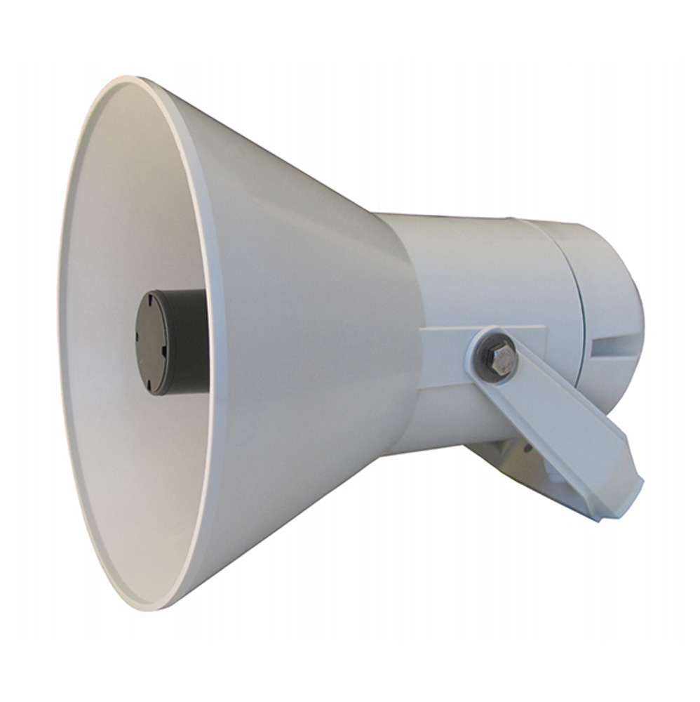 HP3020 Horn loudspeaker, Polyamide 30W 20 Ohm IP67 SS bracket