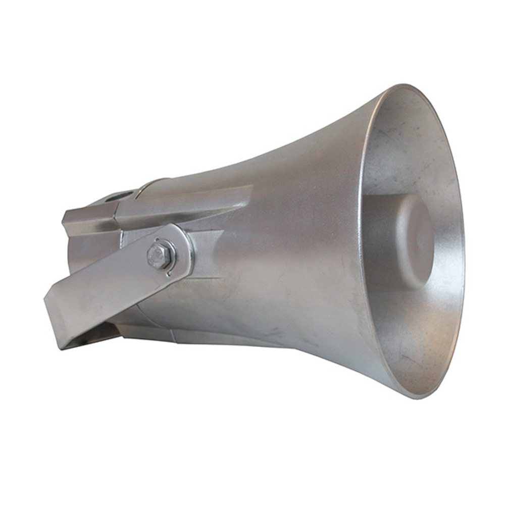 HSS1520 Horn loudspeaker, SS316 15W 20 Ohm IP67 SS bracket