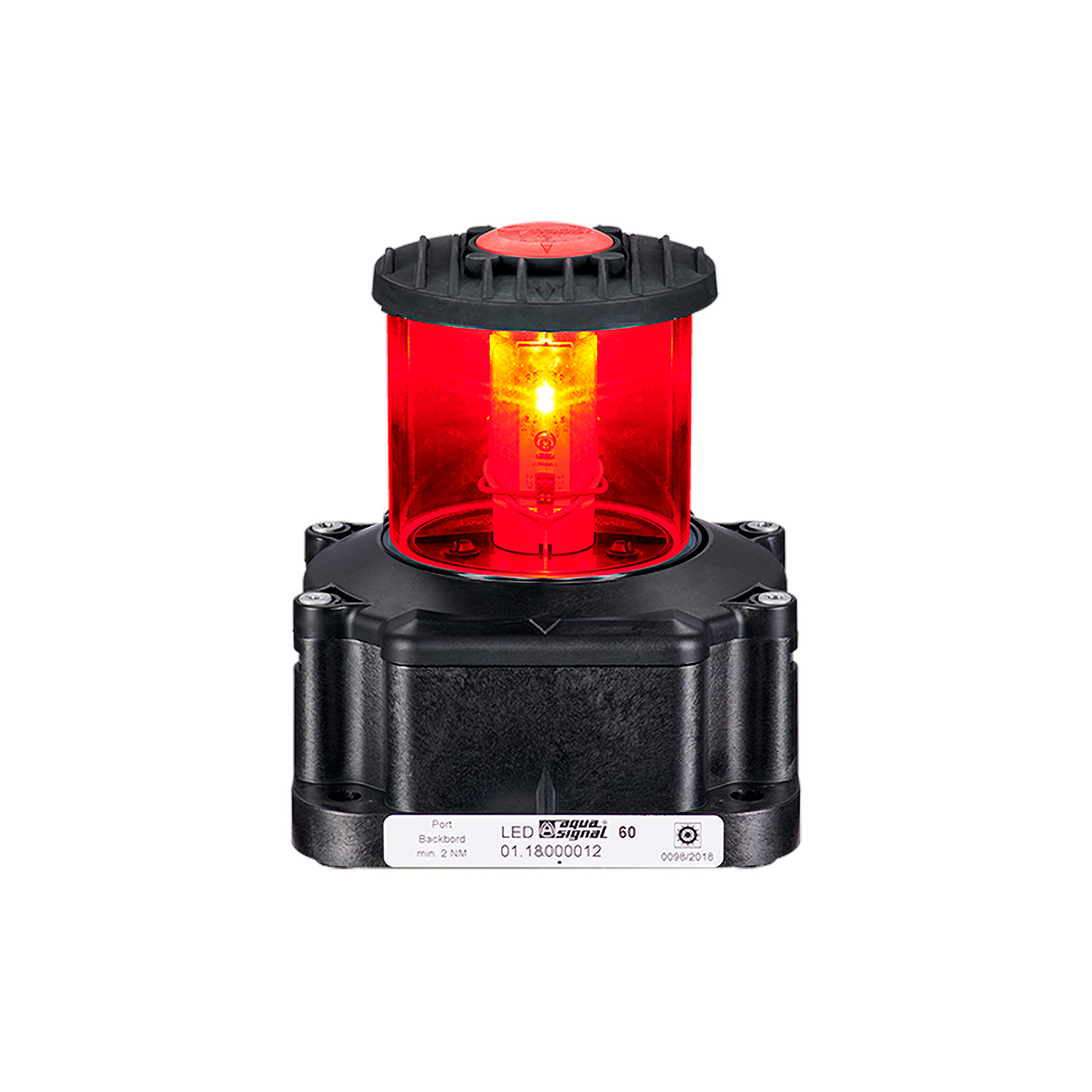 3665205000 Signal red, Series S60 LED 2nm, 115-230VAC