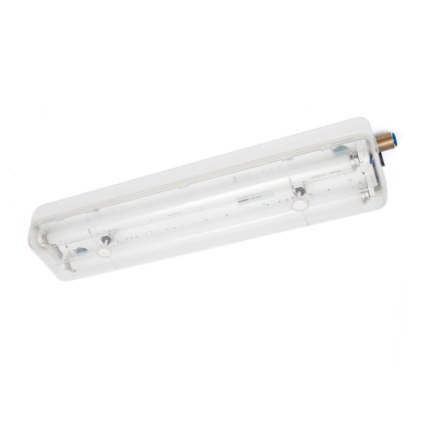1891102201 Coldroom luminaire surface, 2X18W 230V 50Hz, IP67, incl.thermo tubes