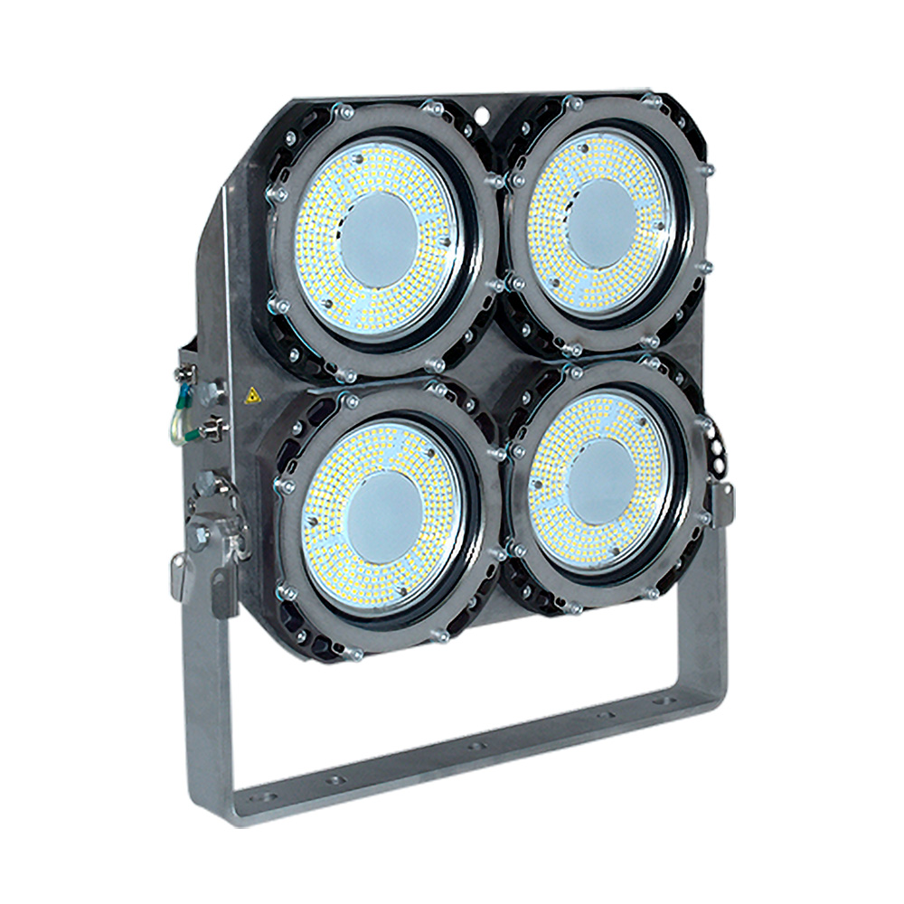 FX60400000 ZONE 1 LED floodlight 4 module, 4X40W 230V 50/60Hz, IP67 Narrow Beam, M25