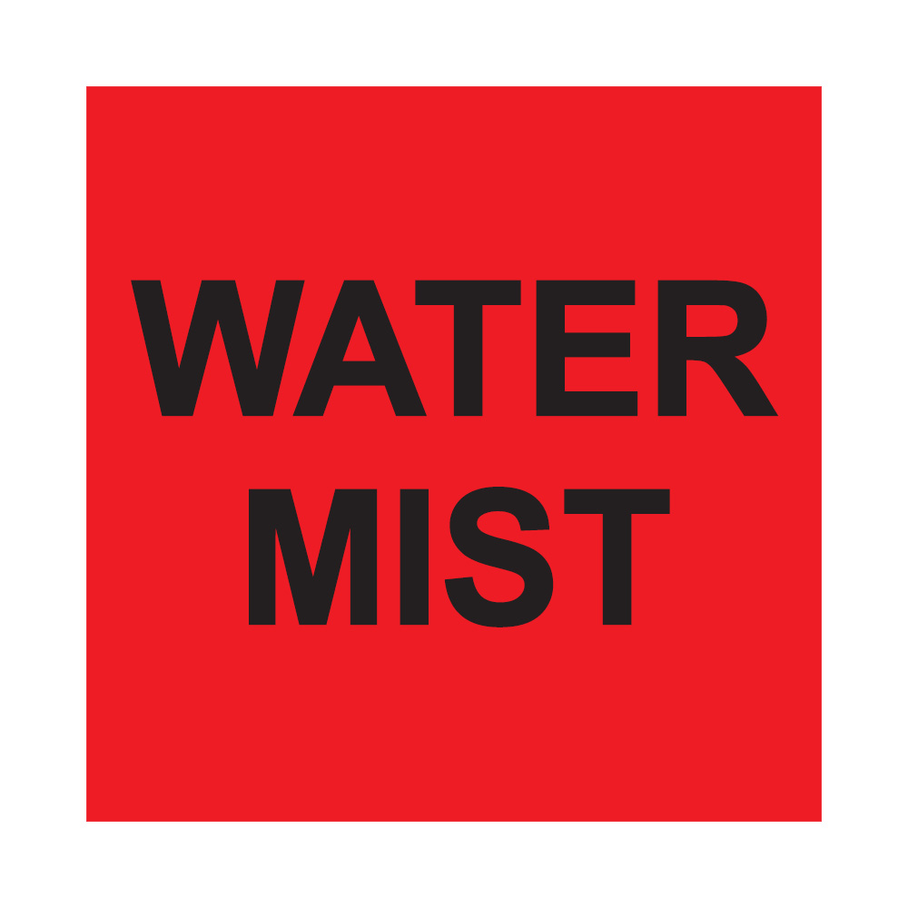 109-03-011 ITS sticker, Sticker Water Mist (1 pcs)