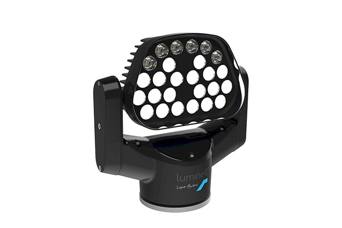 Luminell SL1 black LED searchlight