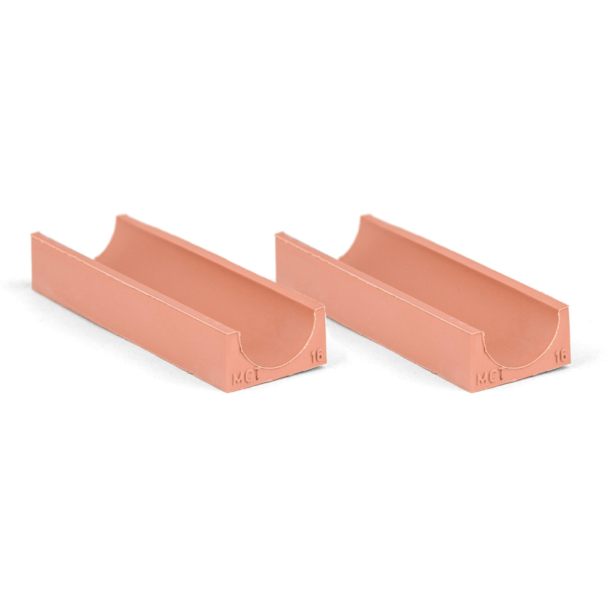 20-16*2 Set of 2 half insert block lycron, 20-16 for cable/pipe diam. 15.5-16.5mm