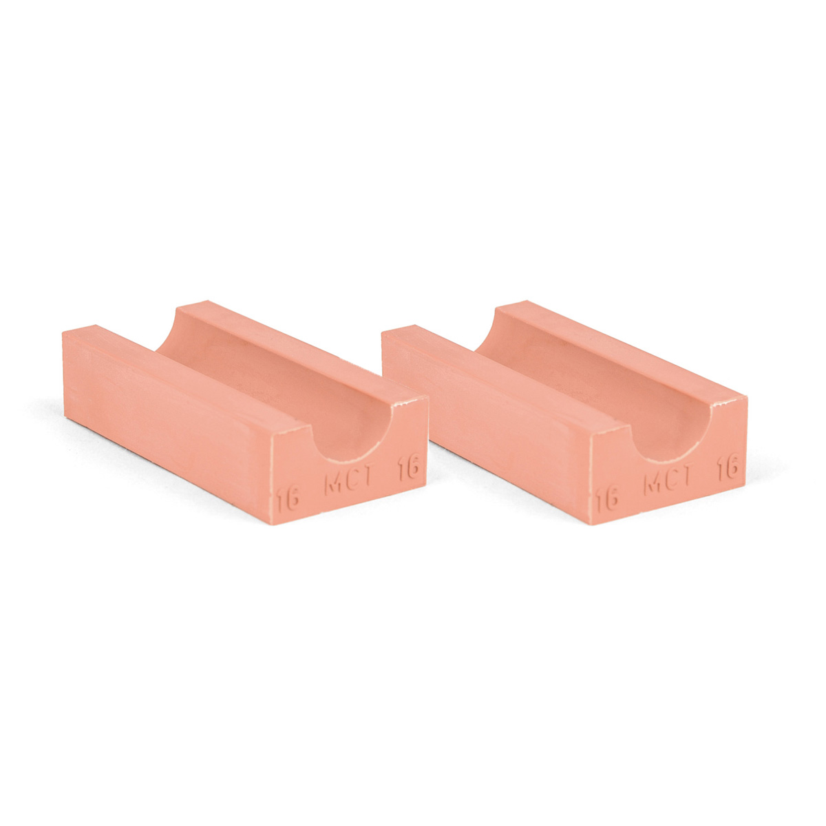 30-16*2 Set of 2 half insert block lycron, 30-16 for cable/pipe diam. 15.5-16.5mm