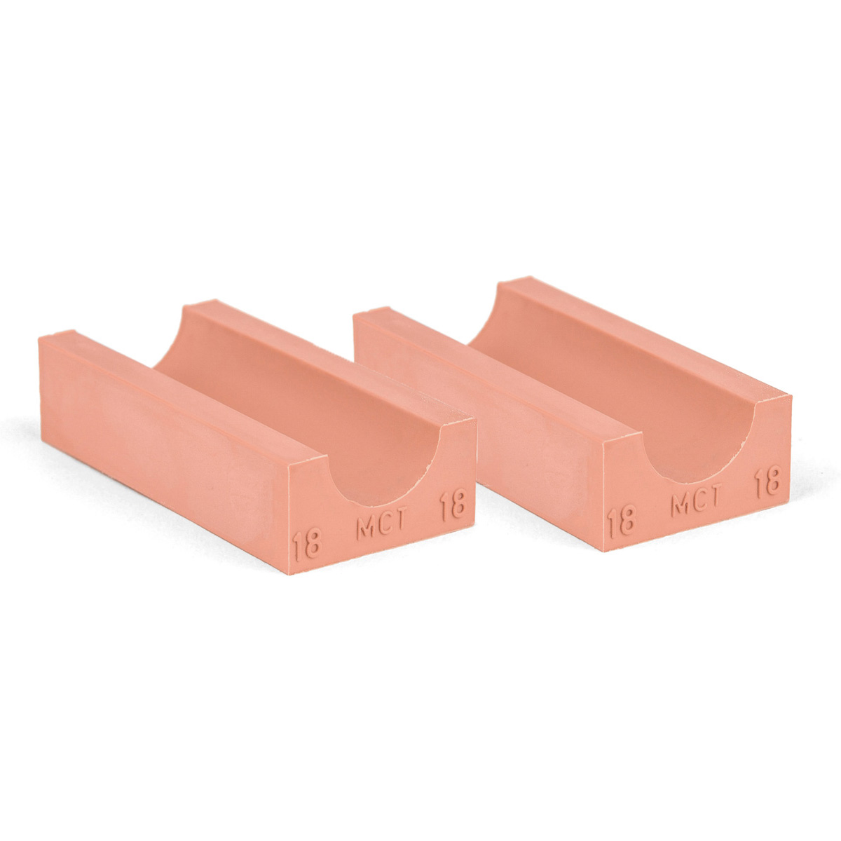 30-18*2 Set of 2 half insert block lycron 30mm, 30-18 for cable/pipe diam. 17.5-18.5mm
