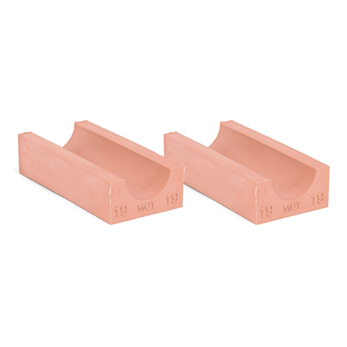 30-19*2 Set of 2 half insert block lycron, 30-19 for cable/pipe diam. 18.5-19.5mm