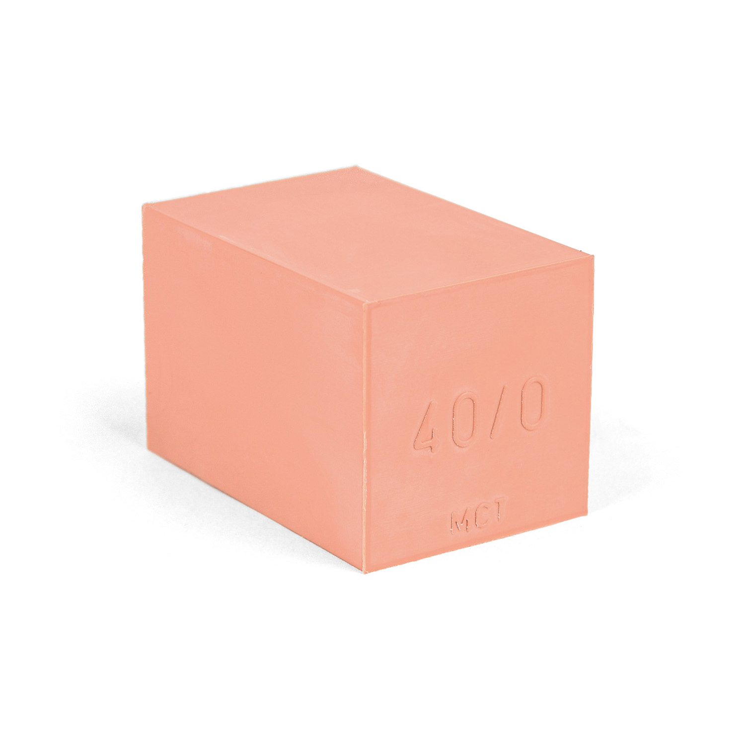 40-0 Spare block lycron, 40-0 solid block size 40x40mm