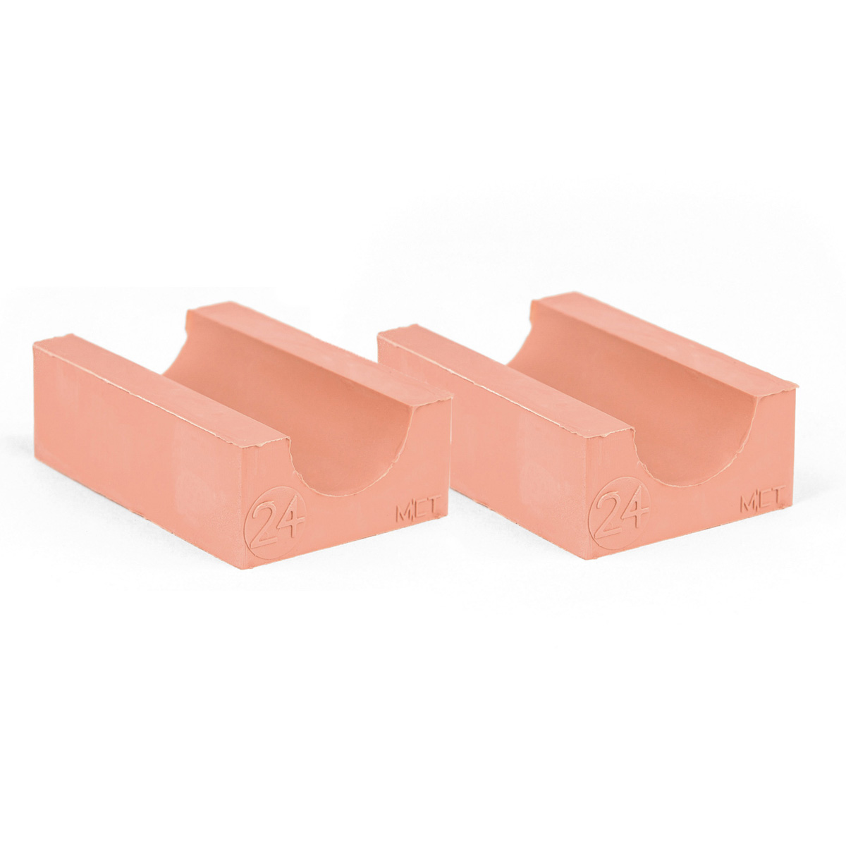 40-22*2 Set of 2 half insert block lycron, 40-22 for cable/pipe diam. 21.5-23.5mm