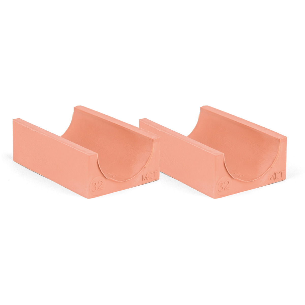 40-32*2 Set of 2 half insert block lycron, 40-32 for cable/pipe diam. 31.5-33.5mm