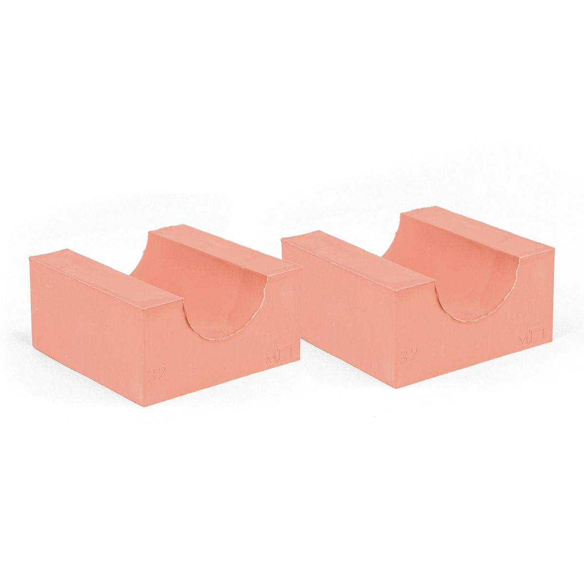 60-32*2 Set of 2 half insert block lycron, 60-32 for cable/pipe diam. 31.5-33.5mm