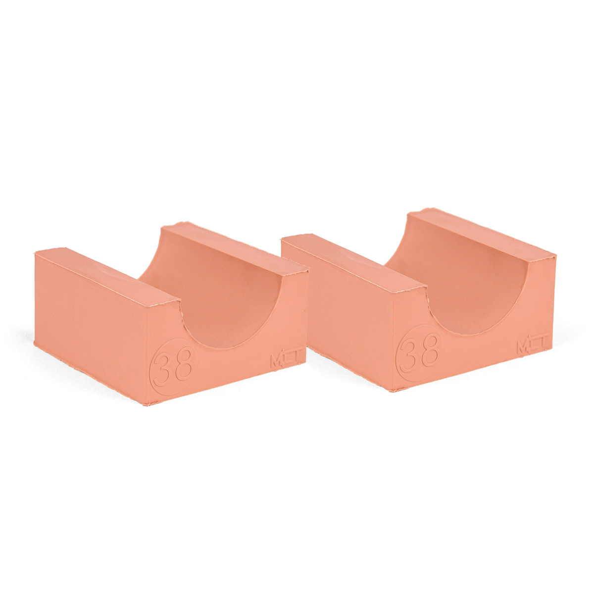 60-38*2 Set of 2 half insert block lycron, 60-38 for cable/pipe diam. 37.5-39.5mm