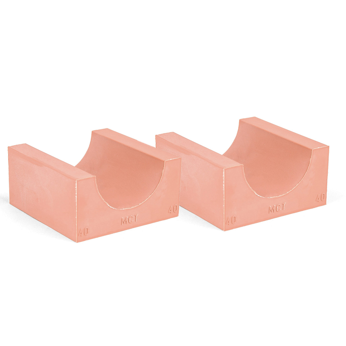 60-40*2 Set of 2 half insert block lycron, 60-40 for cable/pipe diam. 39.5-41.5mm