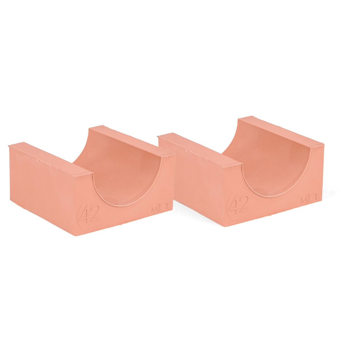 60-42*2 Set of 2 half insert block lycron, 60-42 for cable/pipe diam. 41.5-43.5mm