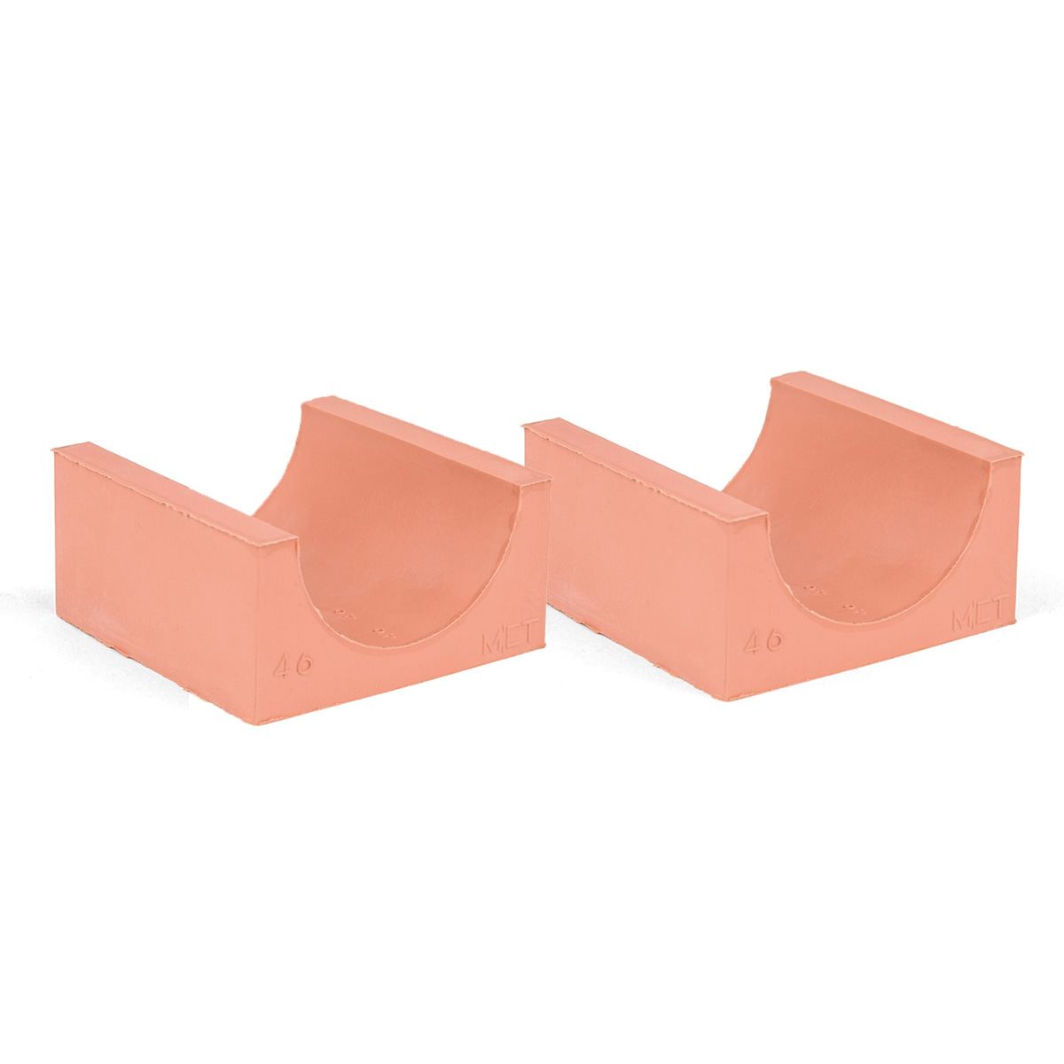 60-46*2 Set of 2 half insert block lycron, 60-46 for cable/pipe diam. 45.5-47.5mm