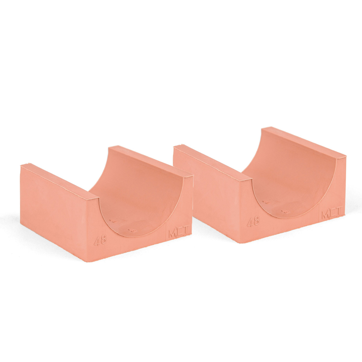 60-48*2 Set of 2 half insert block lycron, 60-48 for cable/pipe diam. 47.5-49.5mm