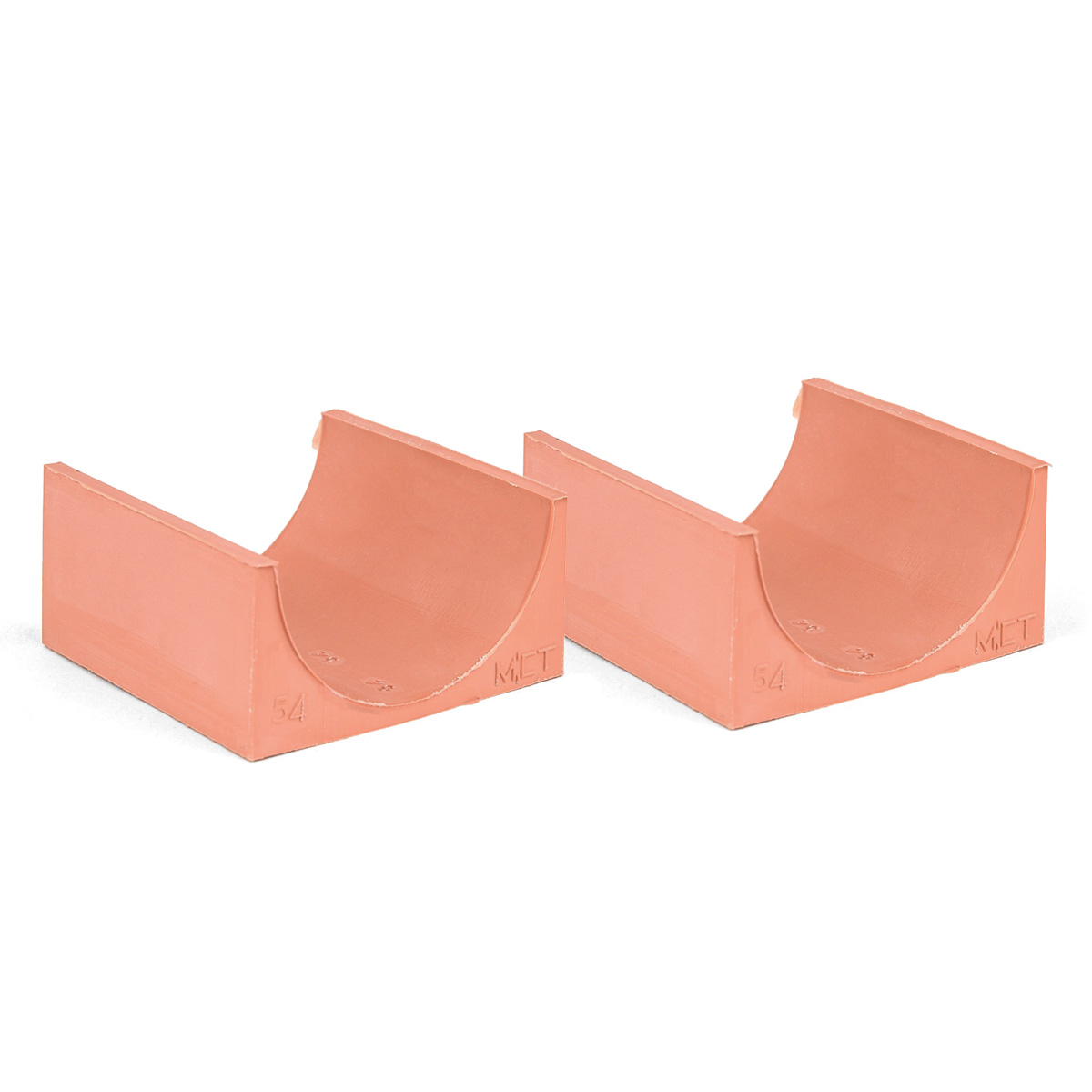 60-54*2 Set of 2 half insert block lycron, 60-54 for cable/pipe diam. 53.5-55.5mm