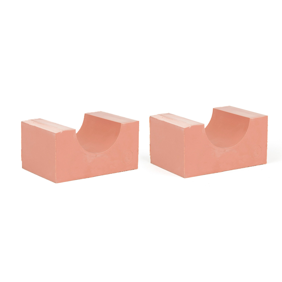 90-50*2 Set of 2 half insert block lycron, 90-50 for cable/pipe diam. 49.5-51.5mm