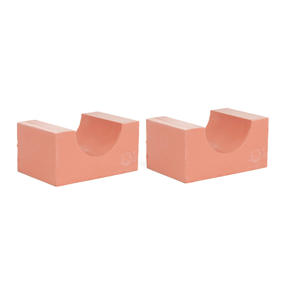 90-52*2 Set of 2 half insert block lycron, 90-52 for cable/pipe diam. 51.5-53.5mm