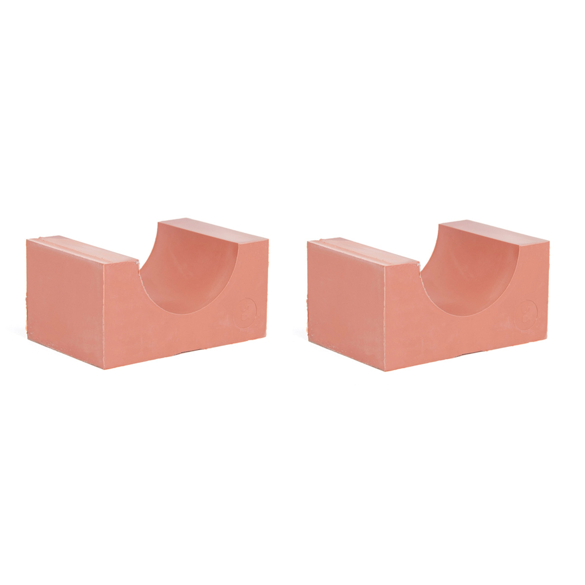 90-56*2 Set of 2 half insert block lycron, 90-56 for cable/pipe diam. 55.5-57.5mm