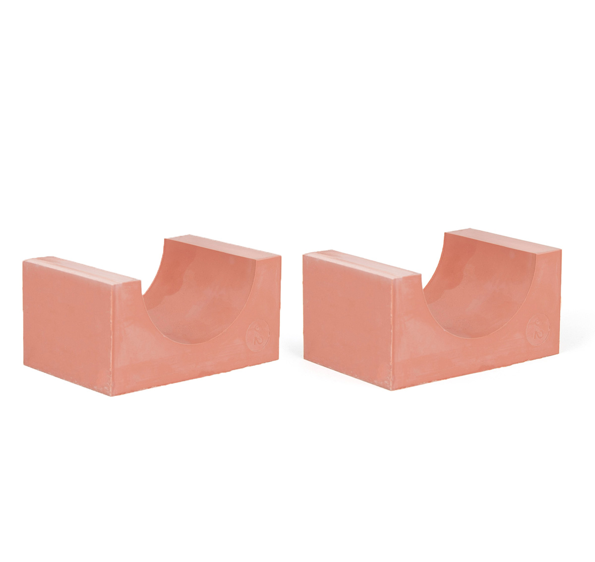 90-62*2 Set of 2 half insert block lycron, 90-62 for cable/pipe diam. 61.5-63.5mm