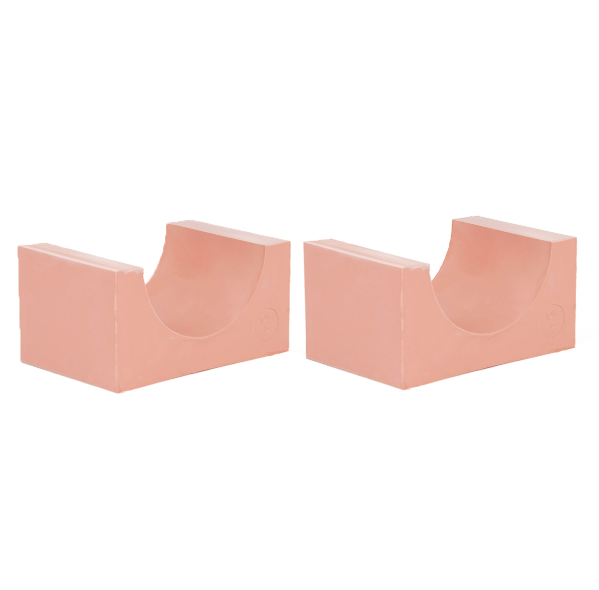90-64*2 Set of 2 half insert block lycron, 90-64 for cable/pipe diam. 63.5-65.5mm