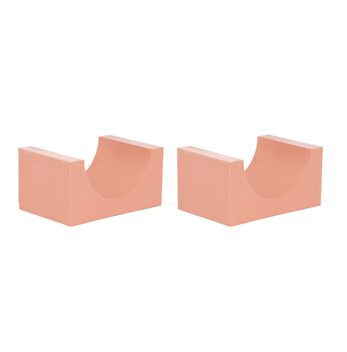 90-66*2 Set of 2 half insert block lycron, 90-66 for cable/pipe diam. 65.5-67.5mm