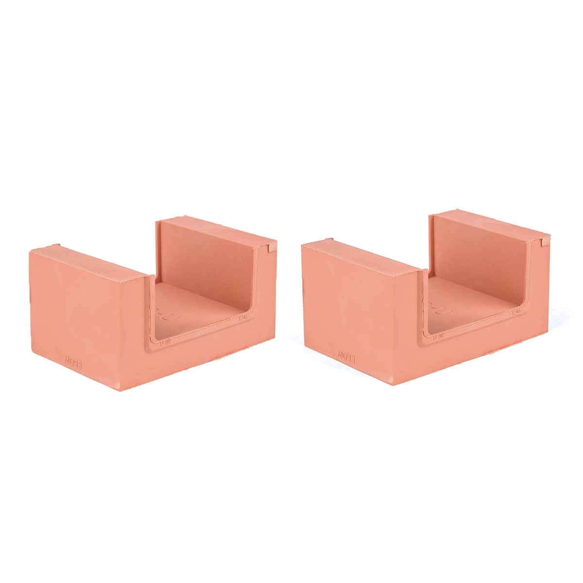 U90*2 Set of 2 half U-block lycron, for 60mm blocks