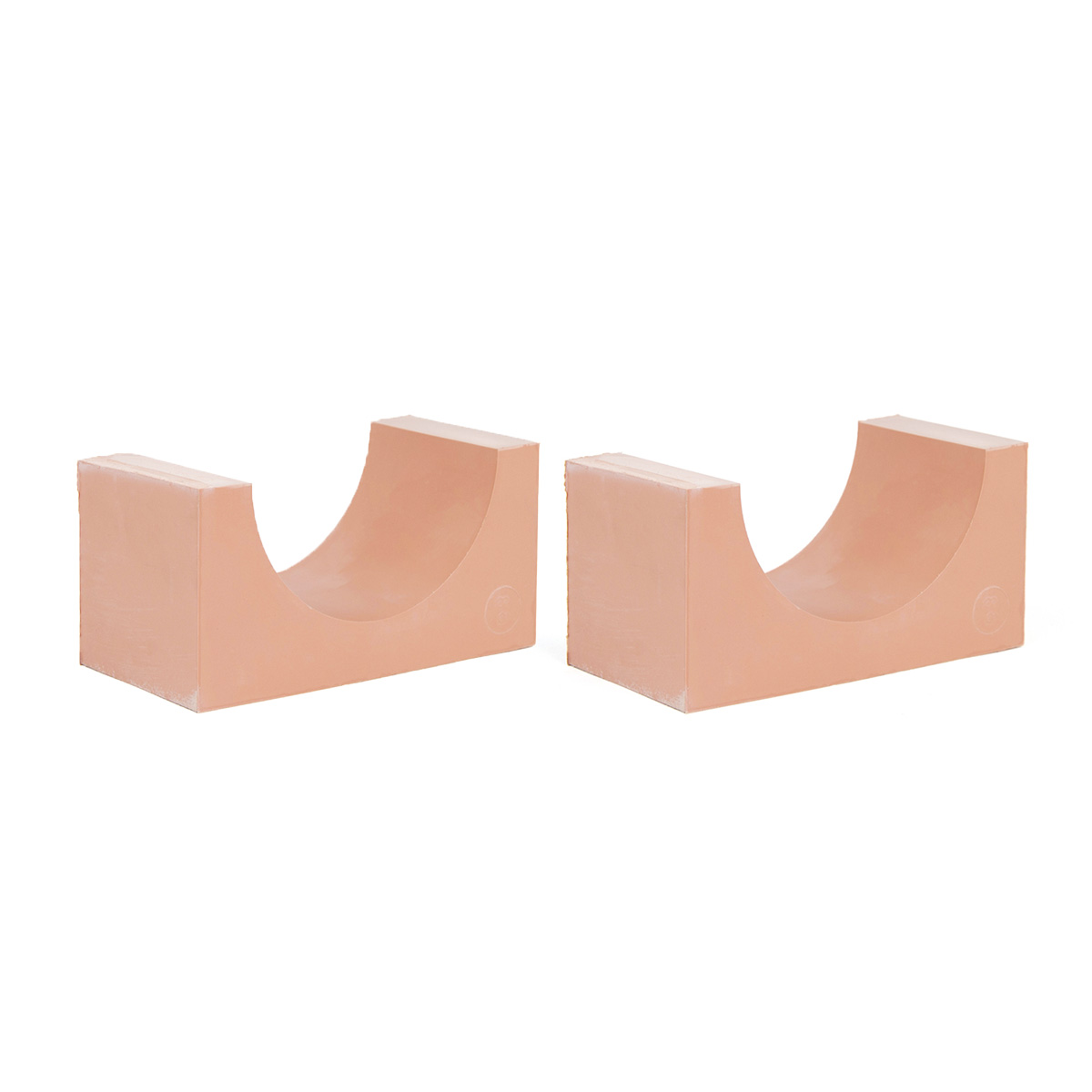 120-100*2 Set of 2 half insert block lycron, 120-100 for cable/pipe diam. 99.5-101.5mm