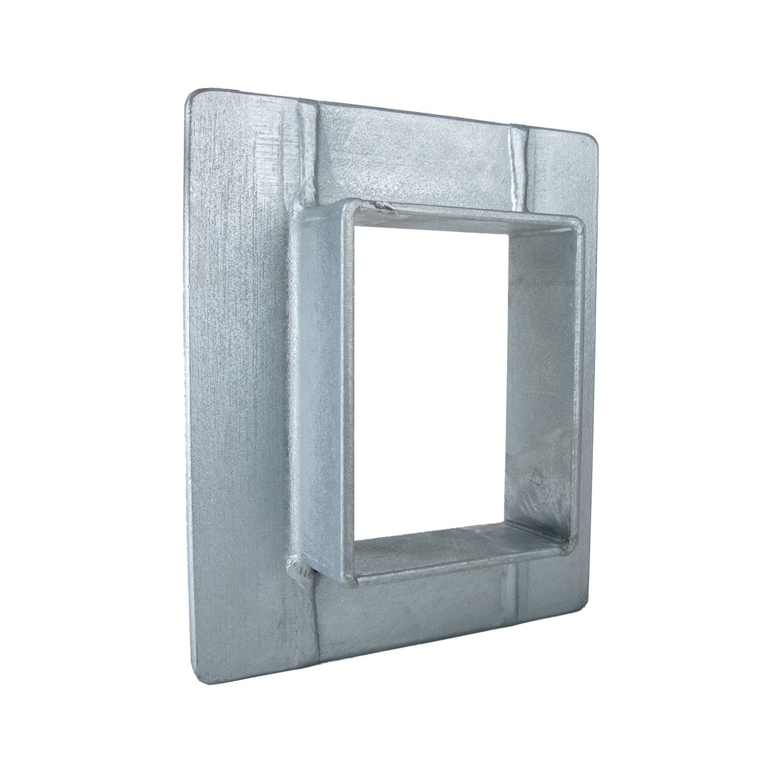 RGB4F Frame+flange, galvanised  1 x [internal size 160x120mm]