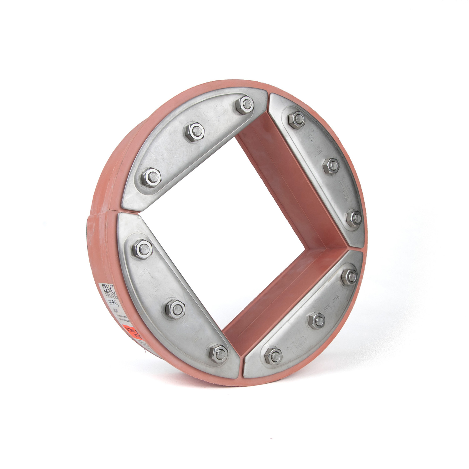 RGP300S Round frame, stainless 1 x [internal size 180x180mm]