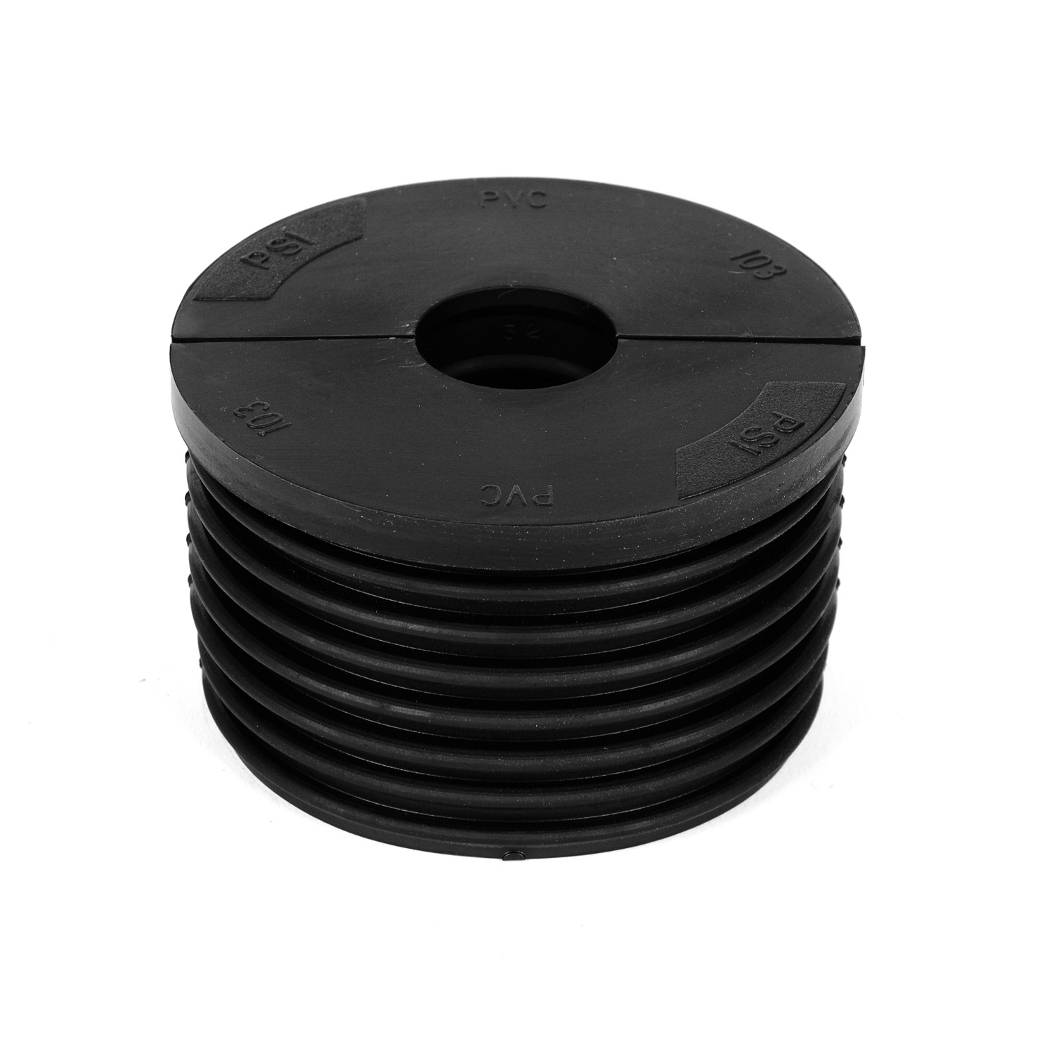 PSI103,6-32EPDM Sealing Plug PVC 103,6/32-33, EPDM pressure tight