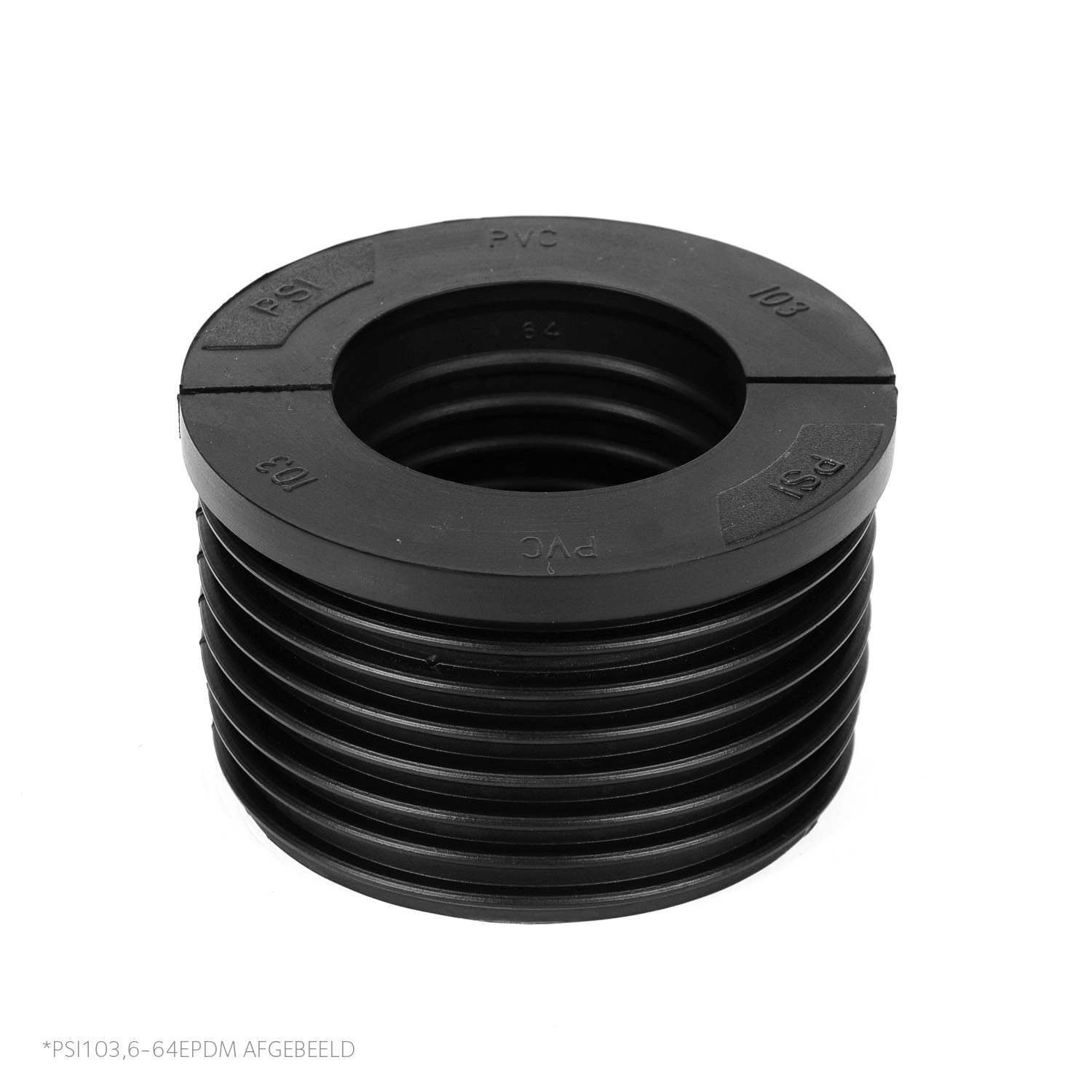 PSI103,6-74EPDM Sealing Plug PVC 103,6/74-76, EPDM pressure tight