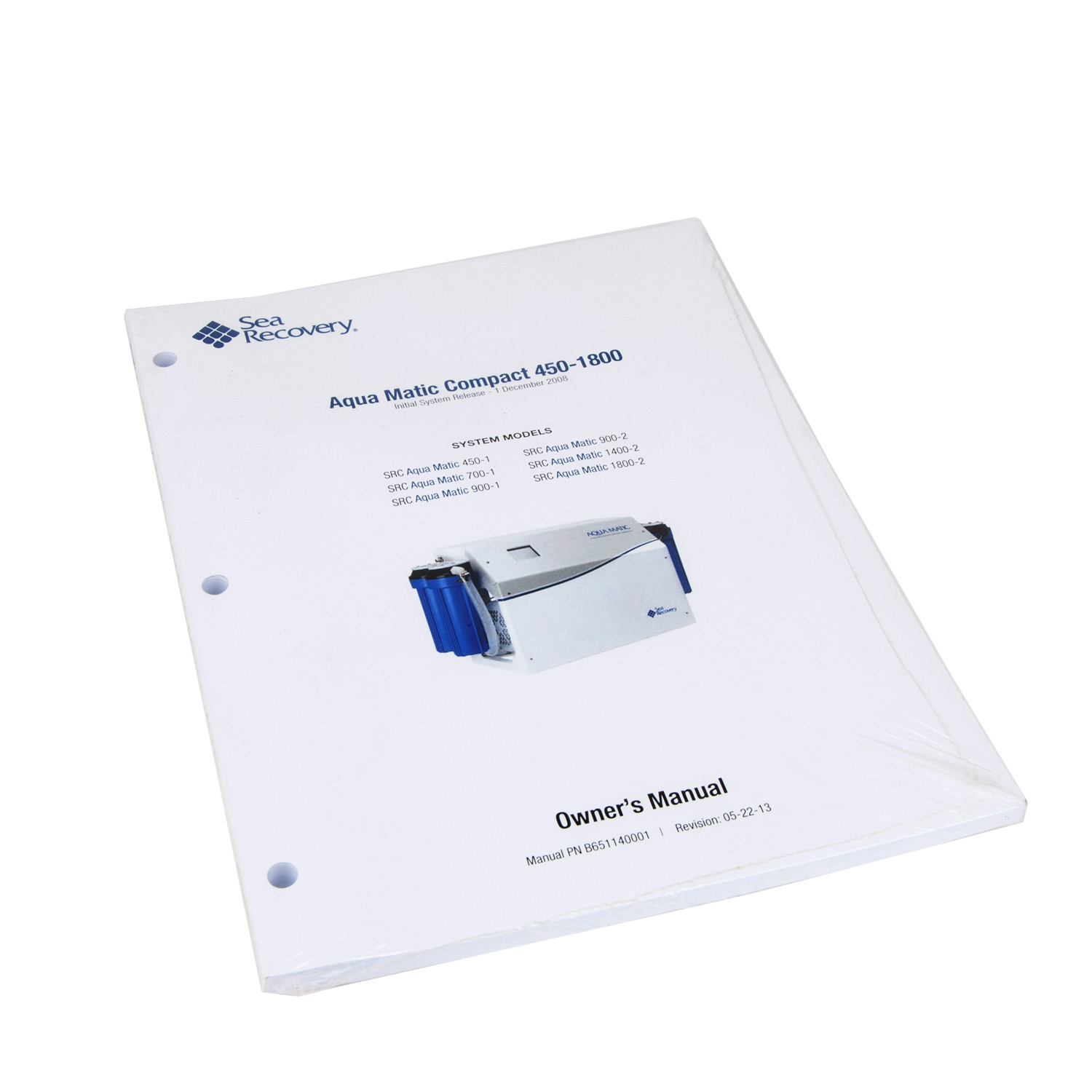 B651140001 OWNERS MANUAL AQMCII