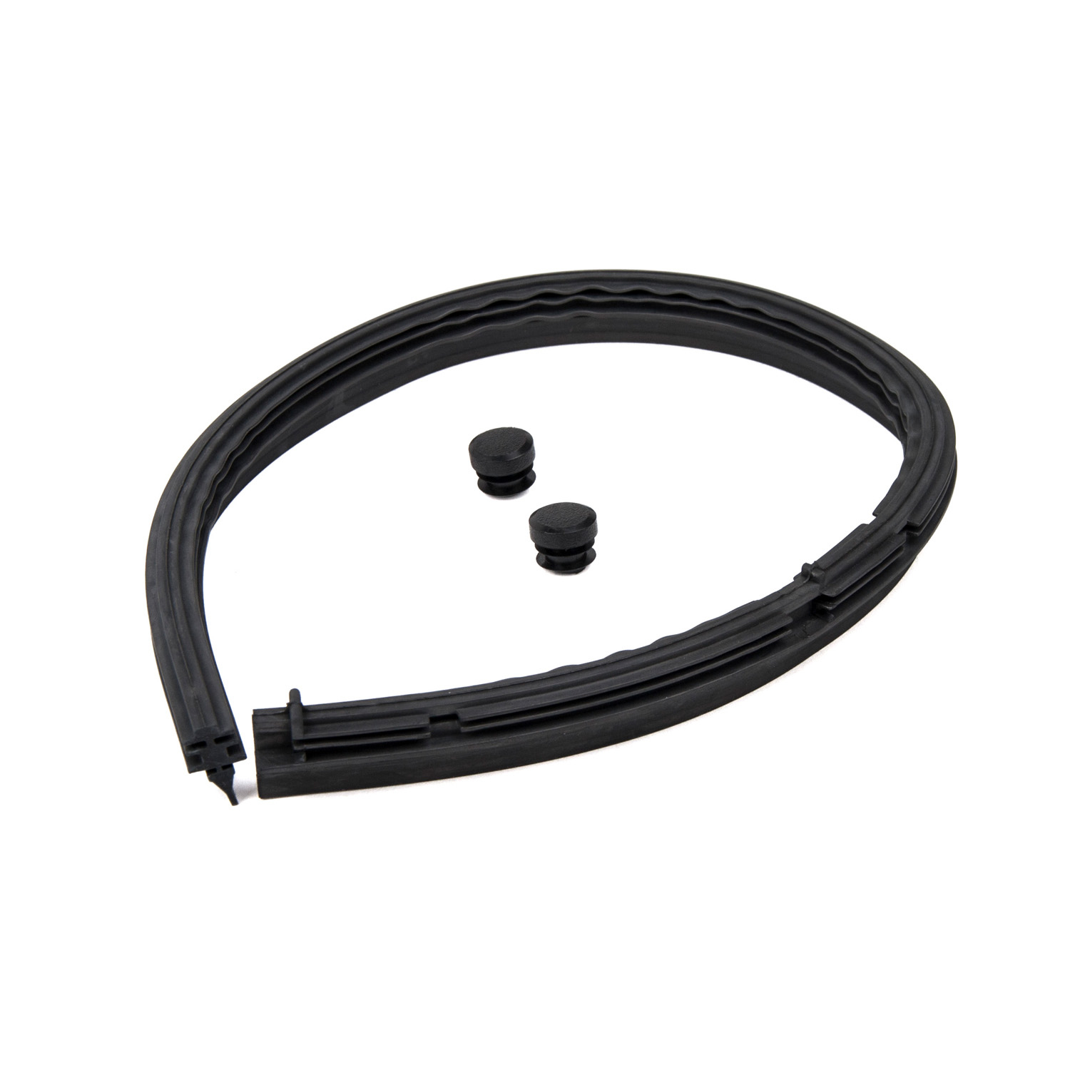 425-039-A Wiper rubber length 50 cm, with end caps