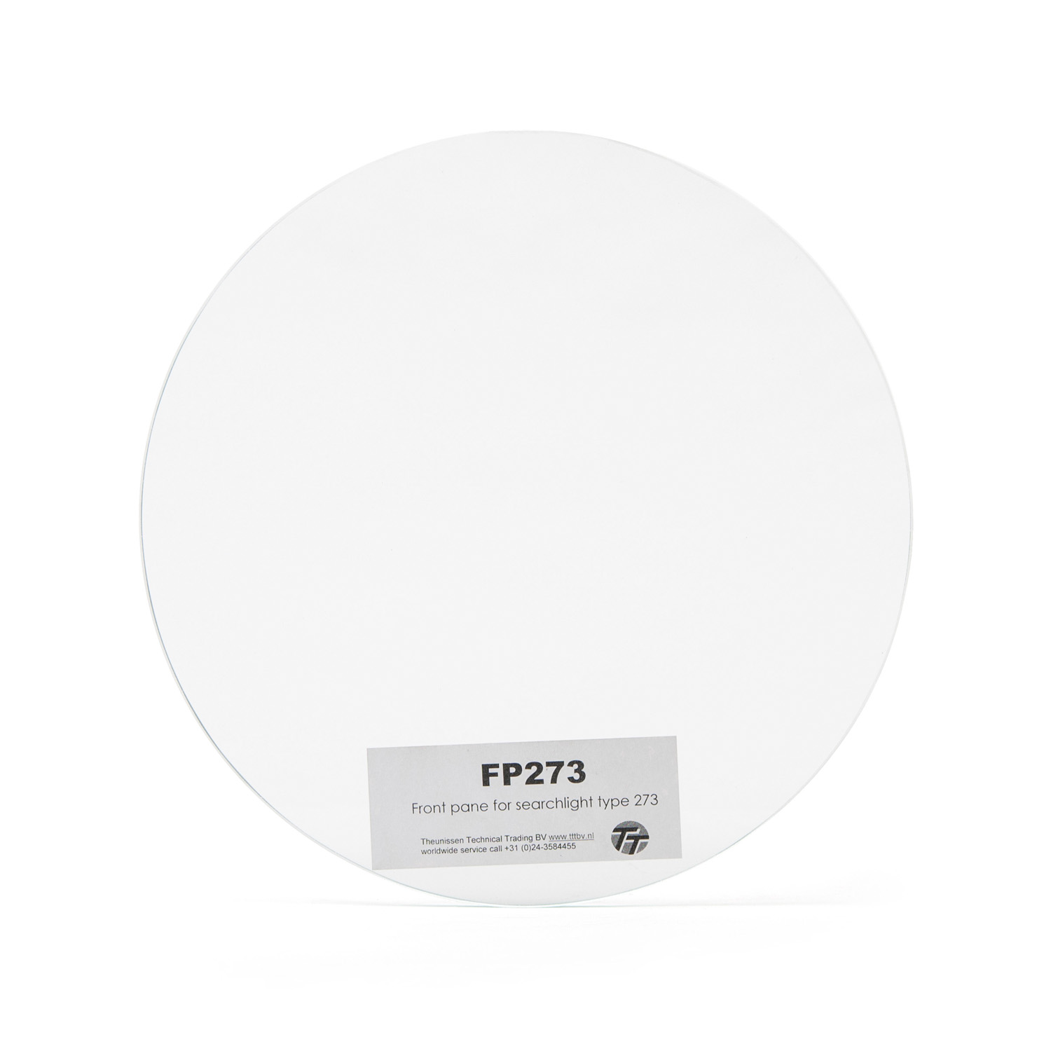 FP273 Front pane for searchlight, type 273