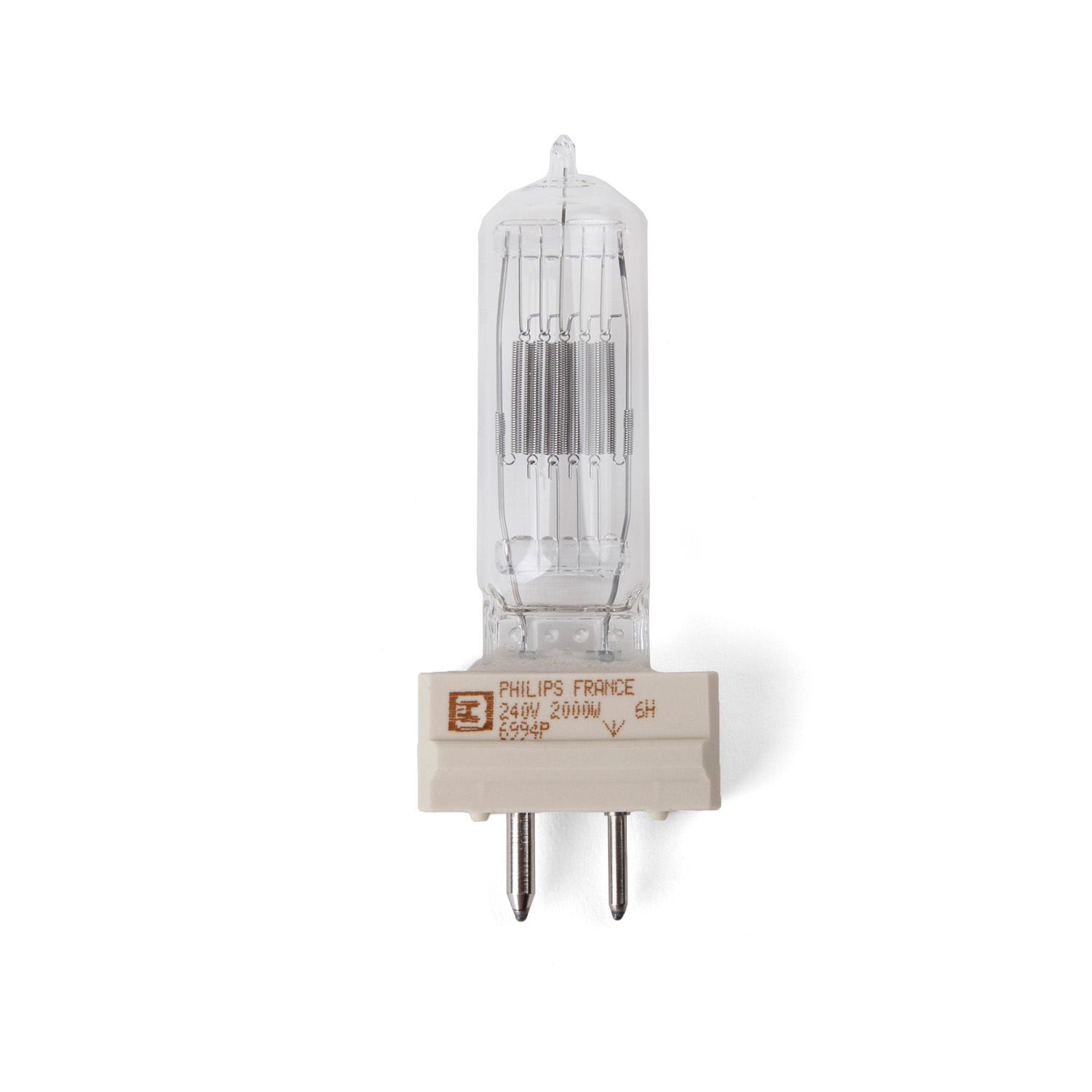 HGS2302000 Spare halogen lamp, 230V 2000W GY16