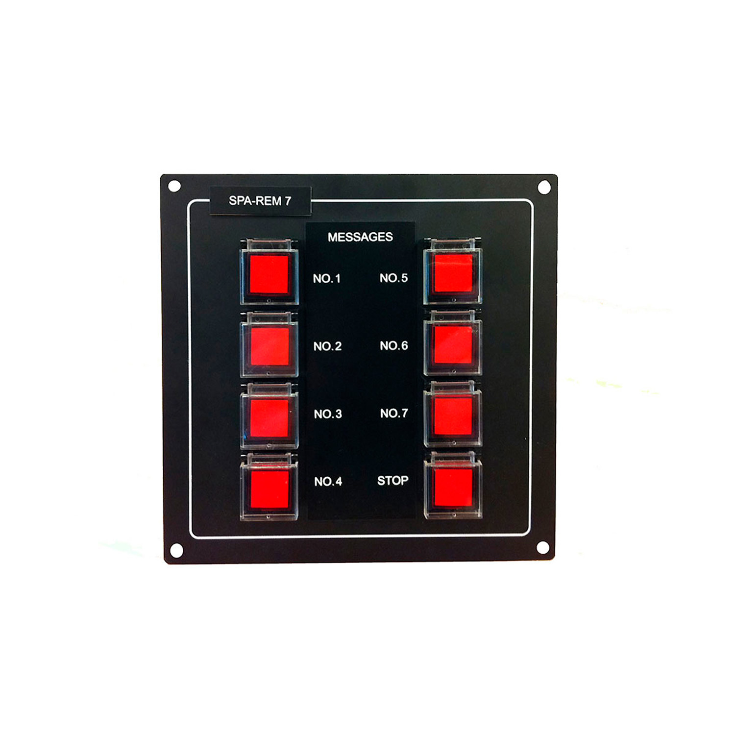 3005010177 SPA-REM7 remote panel 7 start 1 stop button
